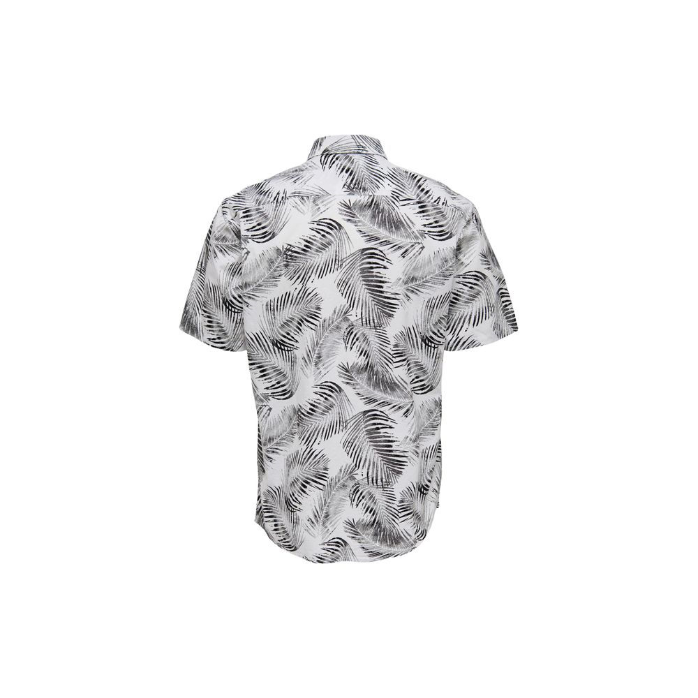 Only & Sons white cotton shirt